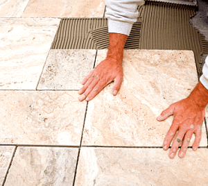 Flooring work
